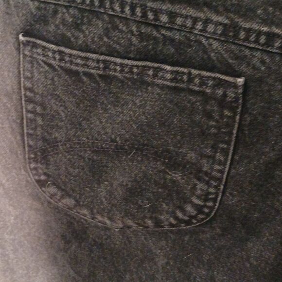 Chic Black Denim Jeans Size 22 - Picture 5 of 8